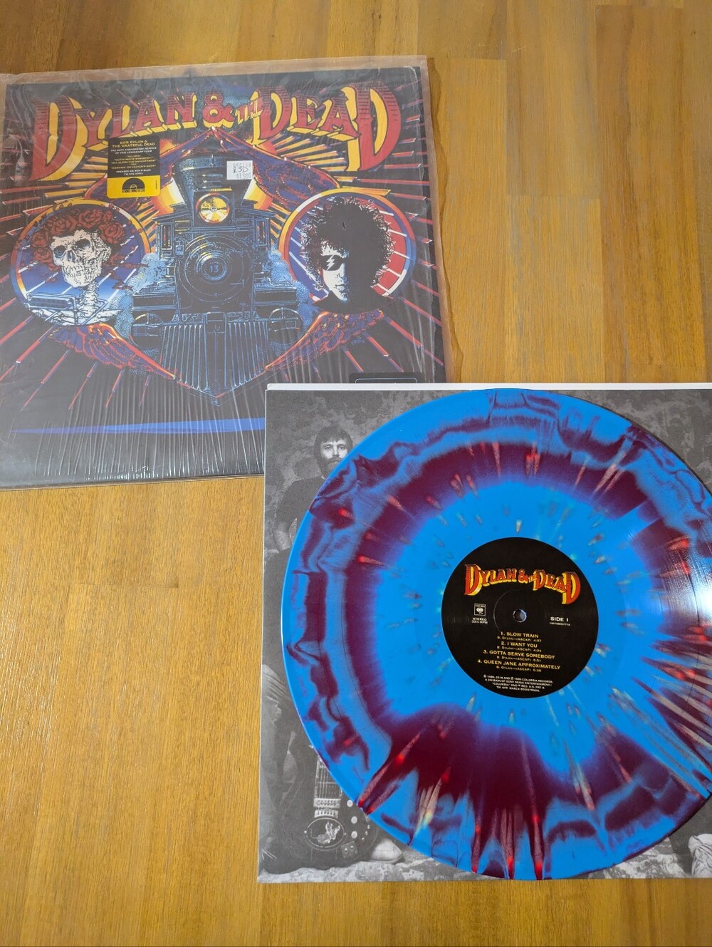 Dylan And The Dead Blue & Red Splatter Vinyl LP